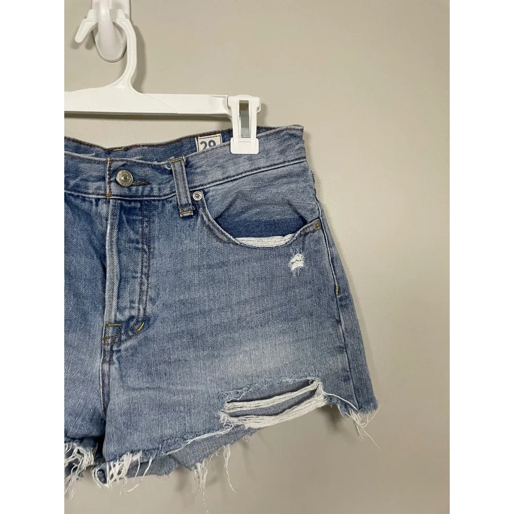 Free‎ People We The Free Distressed Cutoff Denim Short Size 29